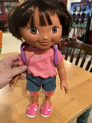 Dora The Explorer 2003 Dress Up Adventure 15 " Doll Mattel C3593 Complete