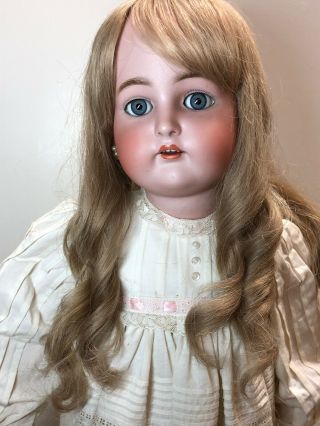 29” Antique German Simon/Halbig Kammer & Reinhart 76 Bisque Doll SF3 3