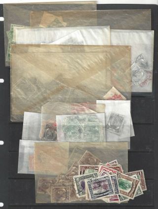 Malayan Area 100s Of Stamps,  Postmarks Etc,  Treasure Trove (f2)