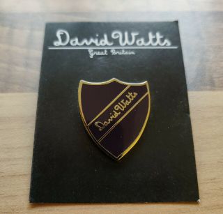 The Jam Paul Weller David Watts Promo Badge Pin Rare All Mod Cons