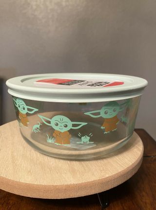 Star Wars Pyrex Special Edition The Child Baby Yoda 4 Cup Snack Bowl