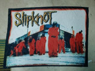 Slipknot,  Wall Flag,  Banner,  Tapestry,  Rare,  2000,  Blue Grape,  Self Titled
