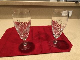 2 Waterford Crystal 7 5/8 " Merano Iced Tea Glasses -