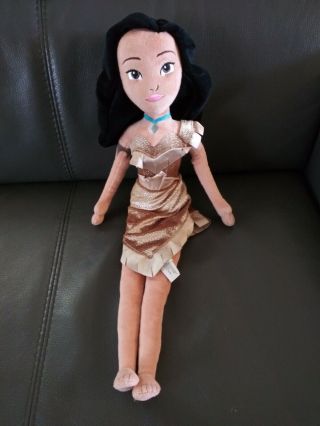 Disney Store Pocahontas Plush Animal Doll 20 "