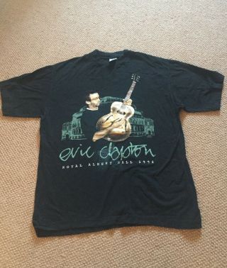 Eric Clapton - Albert Hall,  London 1995 Concert T - Shirt (x - Large)