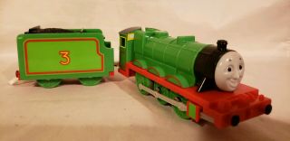 Thomas Trackmaster 2006 Henry Motorized Train Comes W Battery Vguc Cm