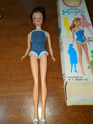 Vintage 1962 Miss Suzette No.  1600 W.  T.  Grant Uneeda Doll Rare
