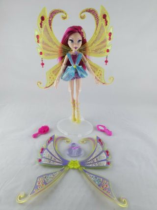 Winx Club Tecna Glam Magic Enchantix Doll 2007 Mattel Rare