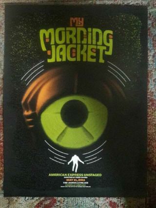 My Morning Jacket Concert Poster May 31 2011,  Louisville Palace