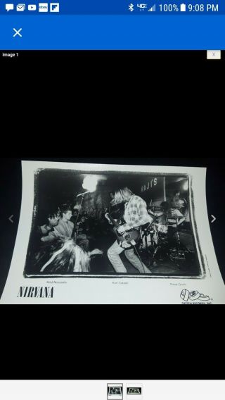 Nirvana Promotional Publicity Photo.