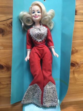 Vintage 1970s Era Dolly Parton Doll,  Eegee Co. ,  No Box