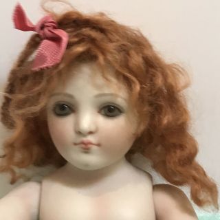 Reserved For L - Bjd Type Artist Doll By Beverly Walter Hand - Painted Eyes