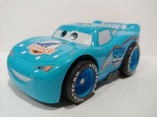 2005 Mattel Fisher Price Disney Lightning Mcqueen Dinoco Shake N Go Cars Vehicle