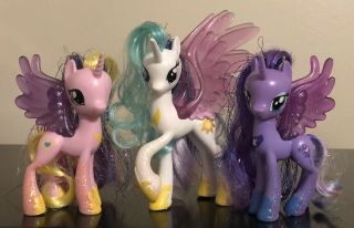 My Little Pony The Movie Princess Parade Celestia Luna Cadance Figures Toys R Us