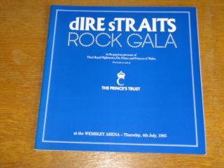 Dire Straits - Brother In Arms Wembley Rock Gala 1995 Official Tour Programme
