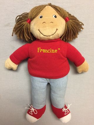 Francine From Pbs Tv Show,  Arthur 1996 Eden Marc Brown 15 " Stuffed Plush