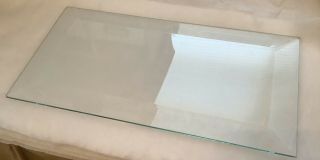 Clear Beveled Glass Panes