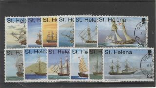 St Helena 1998 Maritime Heritage Set Fu/cto