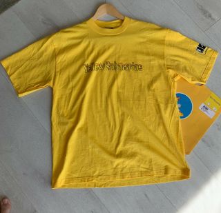 Rare Yellow Submarine T - Shirt 1999 Quiksilver Collaboration Size Medium