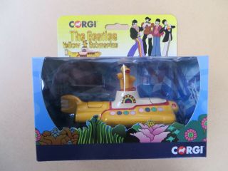 The Beatles Yellow Submarine Corgi Die Cast Model Cc05401 Brand.