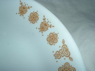 Vintage Corelle Butterfly Gold Oval Serving Platter 12 