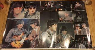 1981 Beatles Poster Paul Mccartney John Lennon George Harrison Ringo Starr