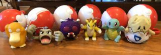 Burger King Pokemon Toys 1999–lot Of 6