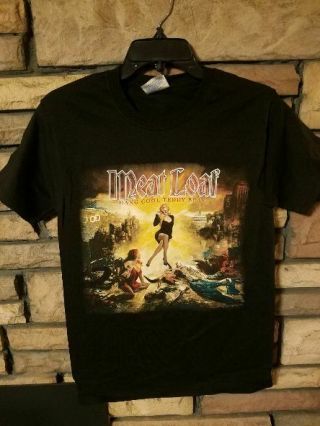 Meat Loaf Shirt Small Concert Tour Exclusive Hang Cool Teddy Bear Black