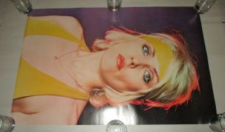 Blondie RARE 1979 Scotland Large Poster 24 
