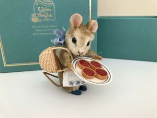 R John Wright Beatrix Potter Appley Dapply ❤️ Mouse 6/250 - Rare & Pristine