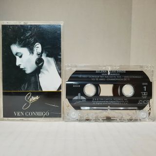 SELENA Quintanilla Ven Conmigo & Dreaming of You Cassette Tapes Tejano Cumbia 2