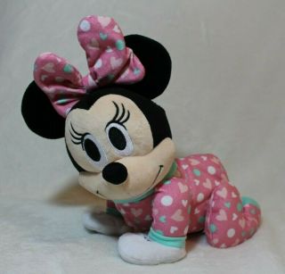 Fisher Price Disney Baby Minnie Mouse Touch N Crawl Plush Toy Crawling Baby Gift
