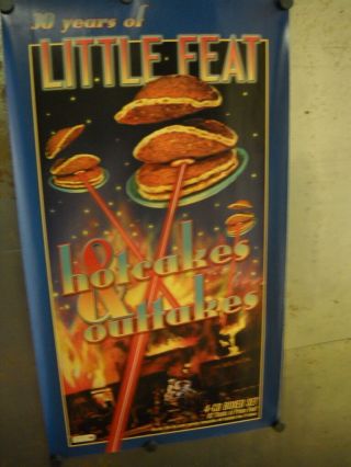 Little Feat Great Looking Promo Poster From Hotcakes