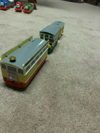 Thomas And Friends Tomy Trackmaster Flora W/ Tramway Car And Caboose 2008
