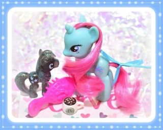❤️my Little Pony Mlp 3 " Snowcatcher Brushable Single Unicorn 2011 G4❤️