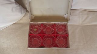 Set of 10 French Cristal D ' arques 24 Lead Crystal 4.  25 