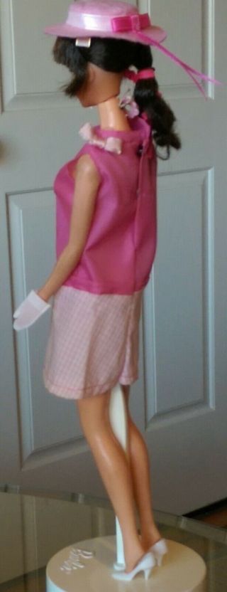 RARE 1960 ' s Barbie Japanese Market Exclusive Pink Dress ??? 3