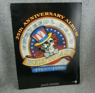 Grateful Dead 25th Anniversary Album Built To Last 1965 - 90 Concert Years Jensen