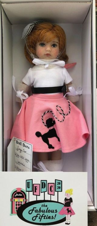 Dianna Effner Ufdc Souvenir Convention Doll,  Peggy Sue 2020 Little Darling 13 "