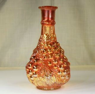 Imperial Glass - Ohio Vintage Grape Carnival (orange) Decanter (no Stopper)
