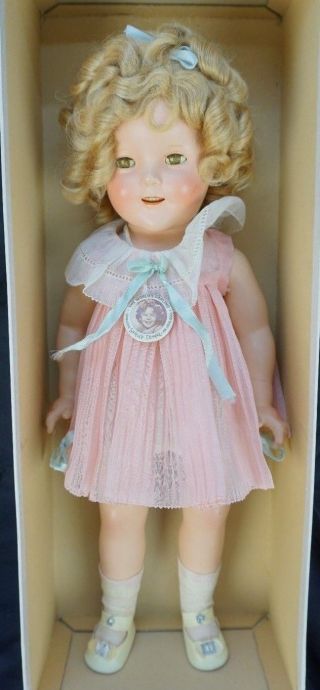 Vintage Ideal Shirley Temple Composition Doll with Box 2