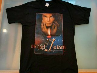 Michael Jackson Tee Shirt Sept 2001 Concert Never Worn