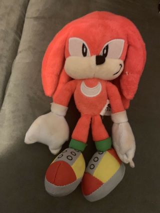 Sonic The Hedgehog Jazwares Classic Knuckles Plush