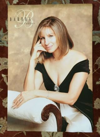 Barbra Streisand The Concert Rare Promotional Poster