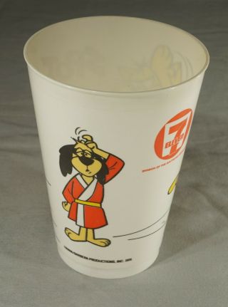 1976 Spot / Hong Kong Phooey Hanna Barbera 5 " Plastic Drinking Slurpee Cup