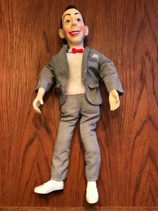 Vintage Pee Wee Herman Talking Doll - 1987 Matchbox Toys 18 "