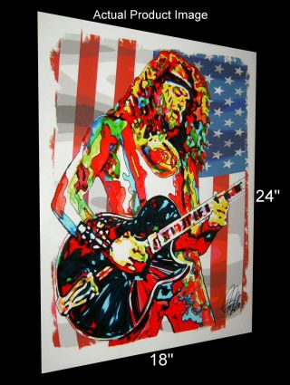 Ted Nugent Amboy Dukes Singer Guitar Rock Music Poster Print Wall Art 18x24 2