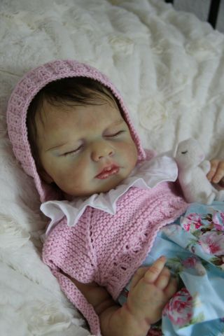 reborn baby doll Lou Lou by Joanna Kazmierczak 3