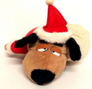Hanna Barbera Wacky Races Muttley The Dog 1996 Xmas Vintage Soft Plush Toy 3