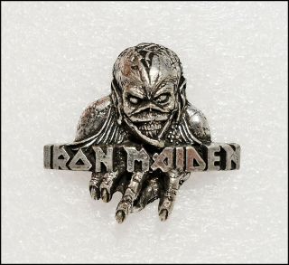 Iron Maiden 1998 Alchemy Pin Pinback Badge